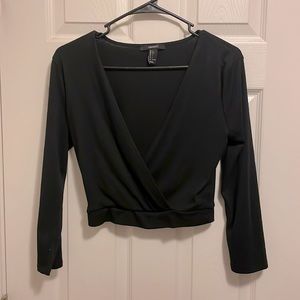 Forever 21 long sleeve crop